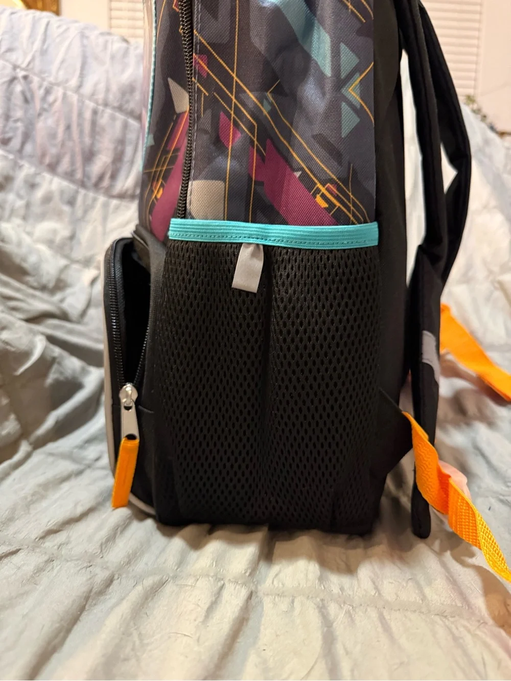 Buzz Lightyear Star Command Black Multicolor Boys Backpack